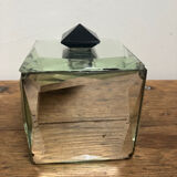 Beveled mirror jewelry box