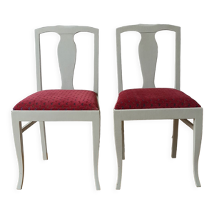 Paire de chaises vintage.