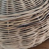Rattan wicker lampshade