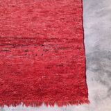 Red Boujad Moroccan rug - 223 x 107 cm
