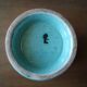 Celadon and black enamelled pot cover - 1960s