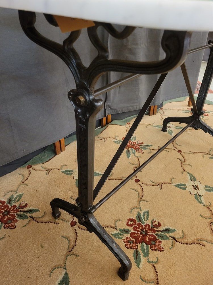 Marble bistro table