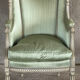 Fauteuil bergère de style Louis XVI