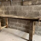 Solid wood workbench