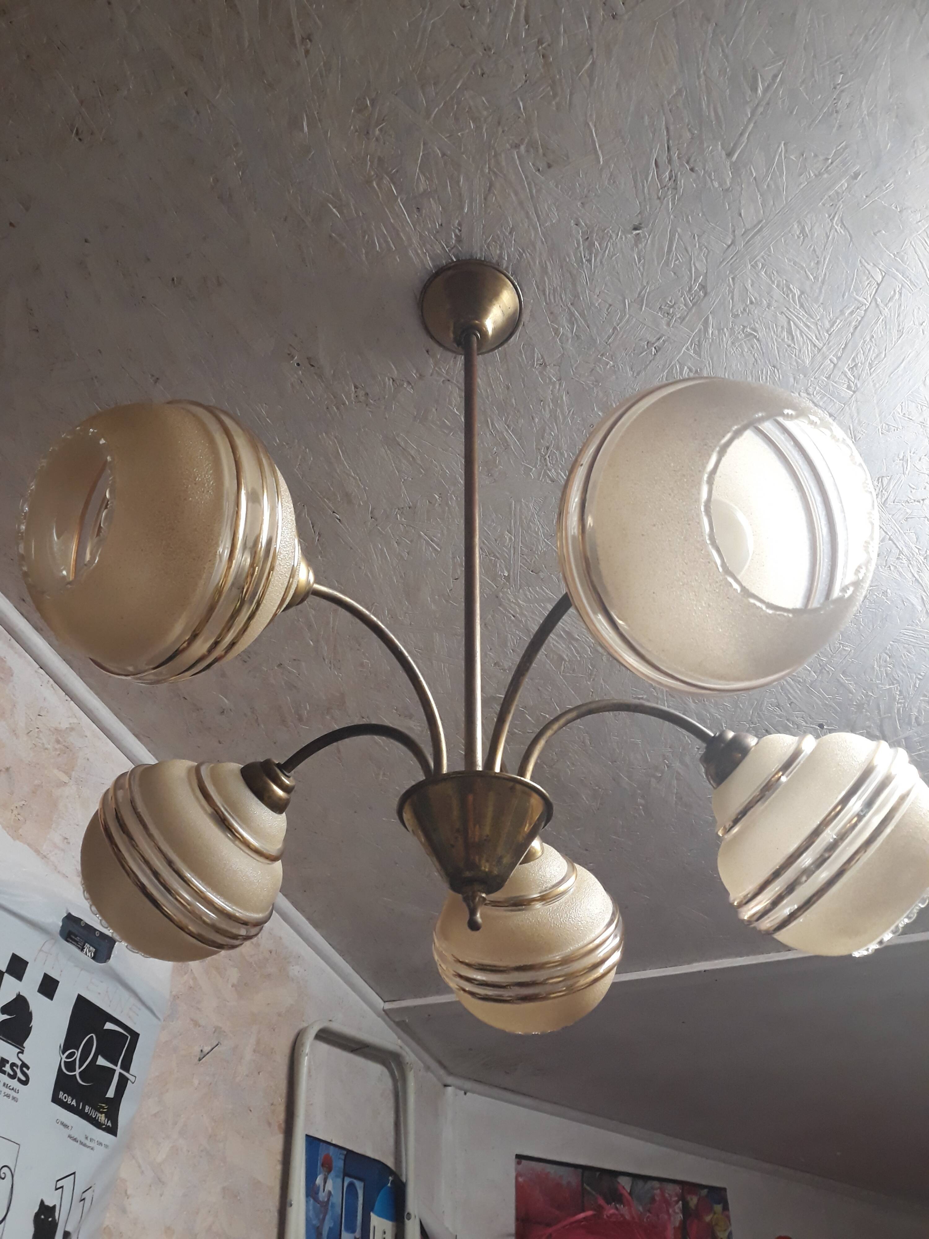 Chandelier from the 40