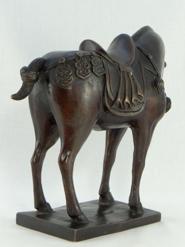 Bronze horse spirit tang, china, mid-20th century