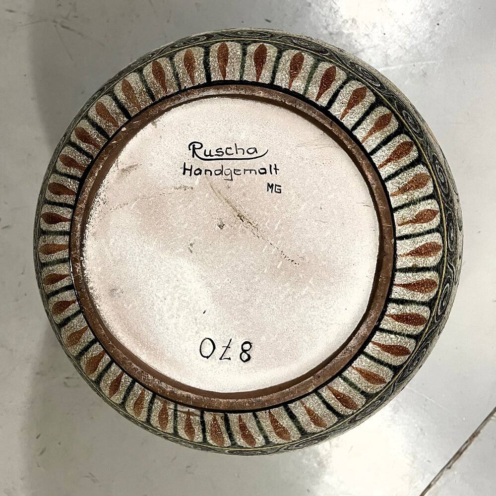 XXL Ruscha vase Enzio by Kurt Tschörner 1950-60’s