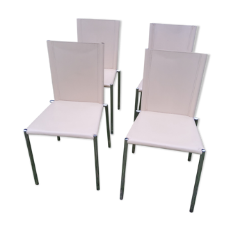 Set de 4 chaises design italie Effezeta