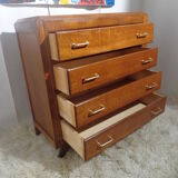 Vintage dresser from the 50s feet compass