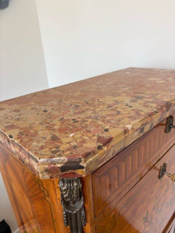 Super secretary in the Louis XVI style – marble top