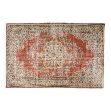 Vintage Anatolian Turkish Wool Rug