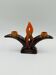 Double candlestick Vallauris Fontaine de Vaucluse vintage ceramic