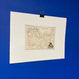 Carte ancienne Côtes du nord