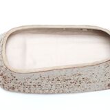 Ceramic asparagus dish, 1960s