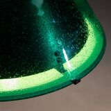 Pendentif en verre vert "Najade" de Jonas Hidle