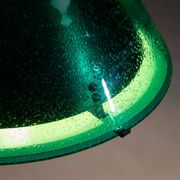 Jonas Hidle ‘‘Najade’’ green bubble glass pendant