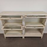 Patinated display cabinet