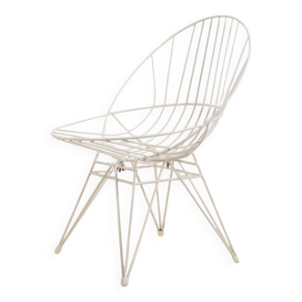Chaise en fil Combex conçue par Cees Braakman pour Pastoe, années 1950