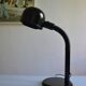 Black goose neck desk lamp ALDA 1980 Swedish Mid-Century