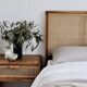 Rattan headboard 160 cm