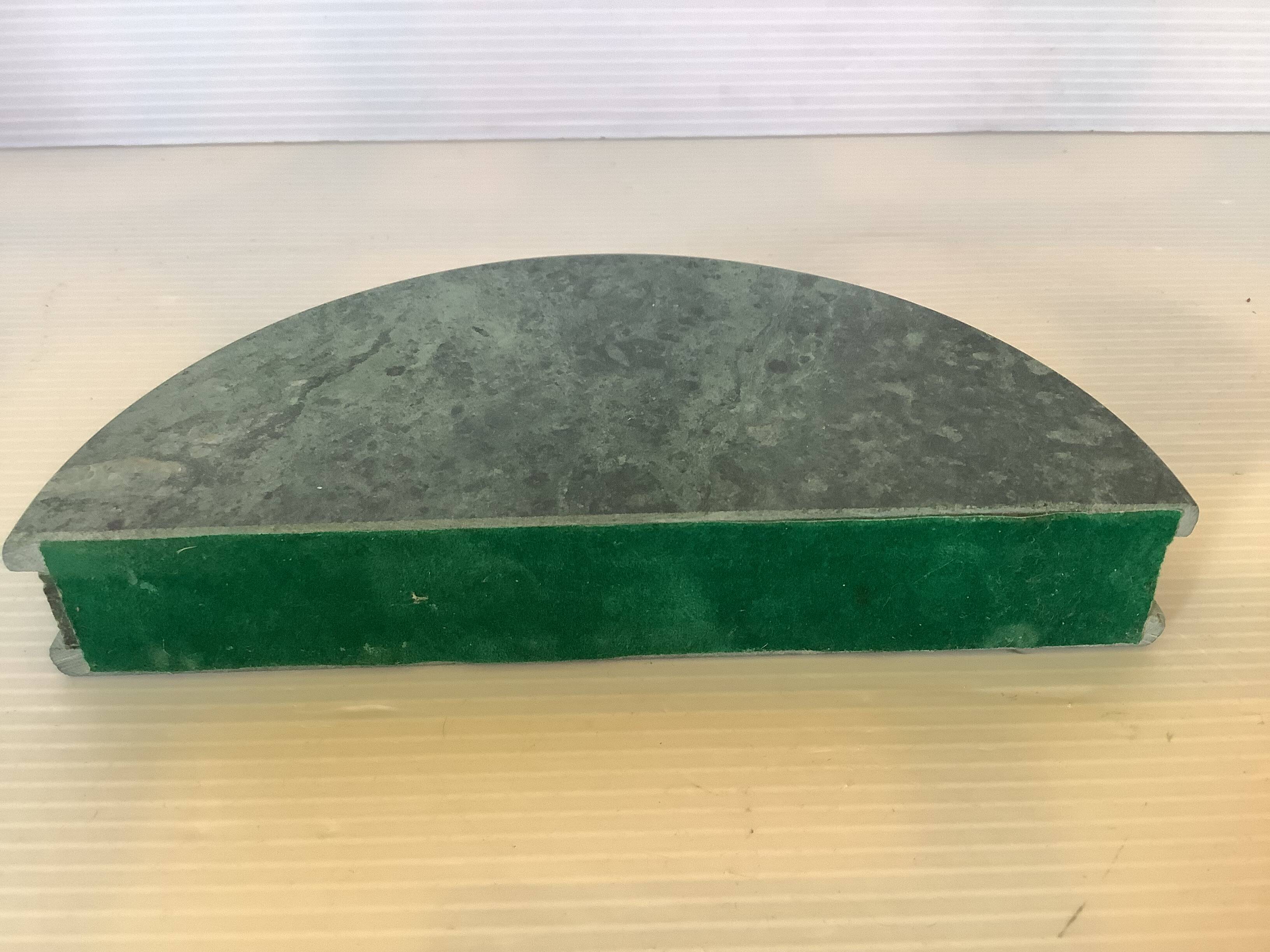 Green veined marble mail holder