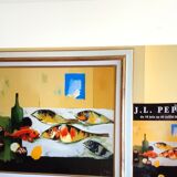 Tableau huile marine