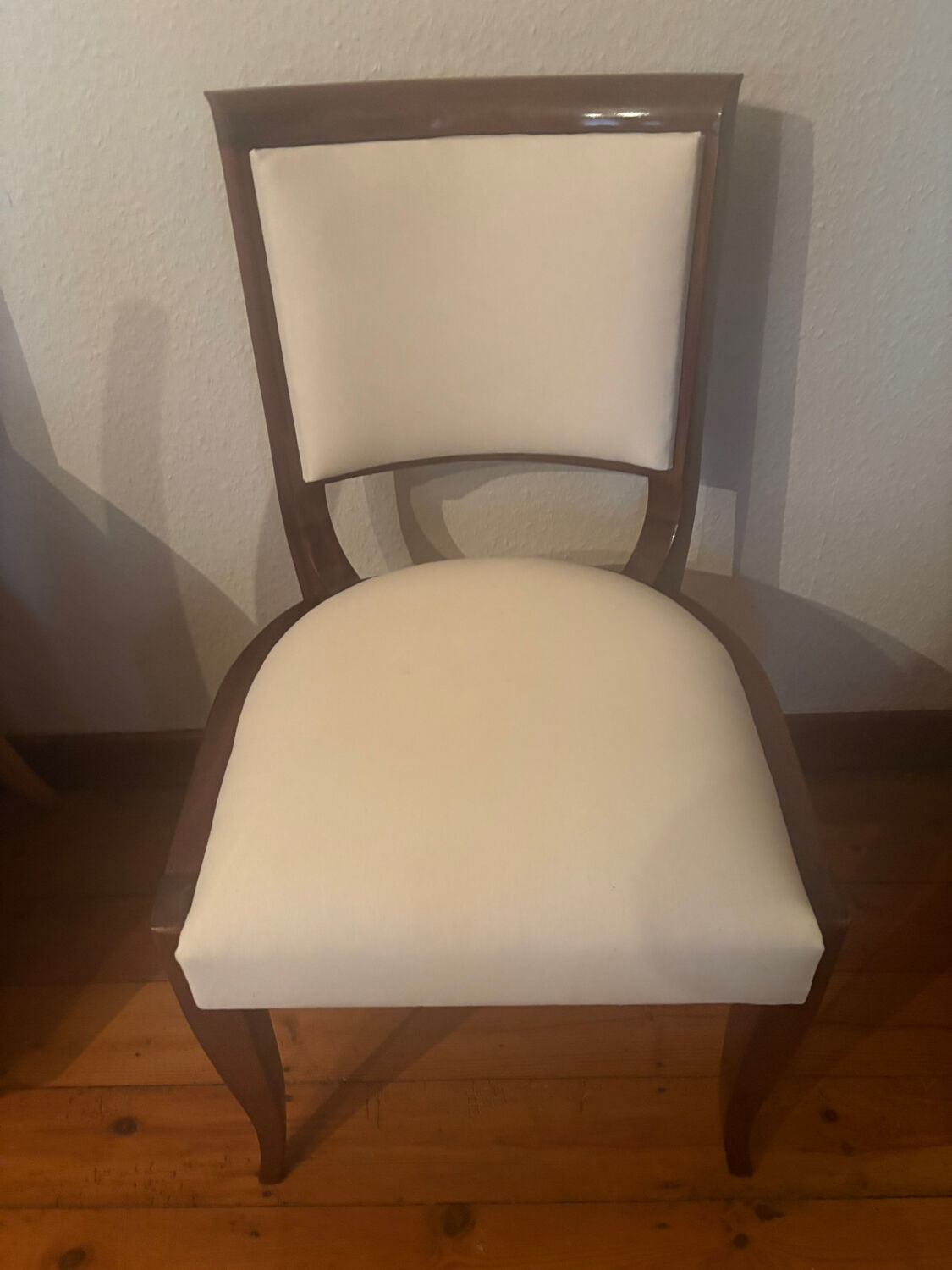 Set of six chairs