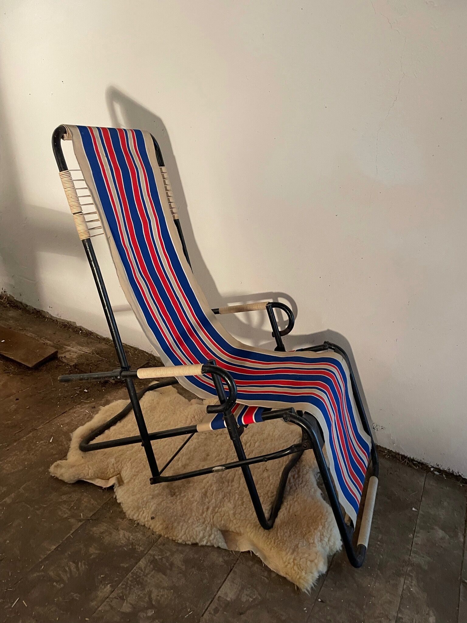 Chaise longue années 50 Ergelax