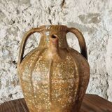 Jarre ancienne en terre cuite – France, XVIIIe siècle – Pot à huile de noix