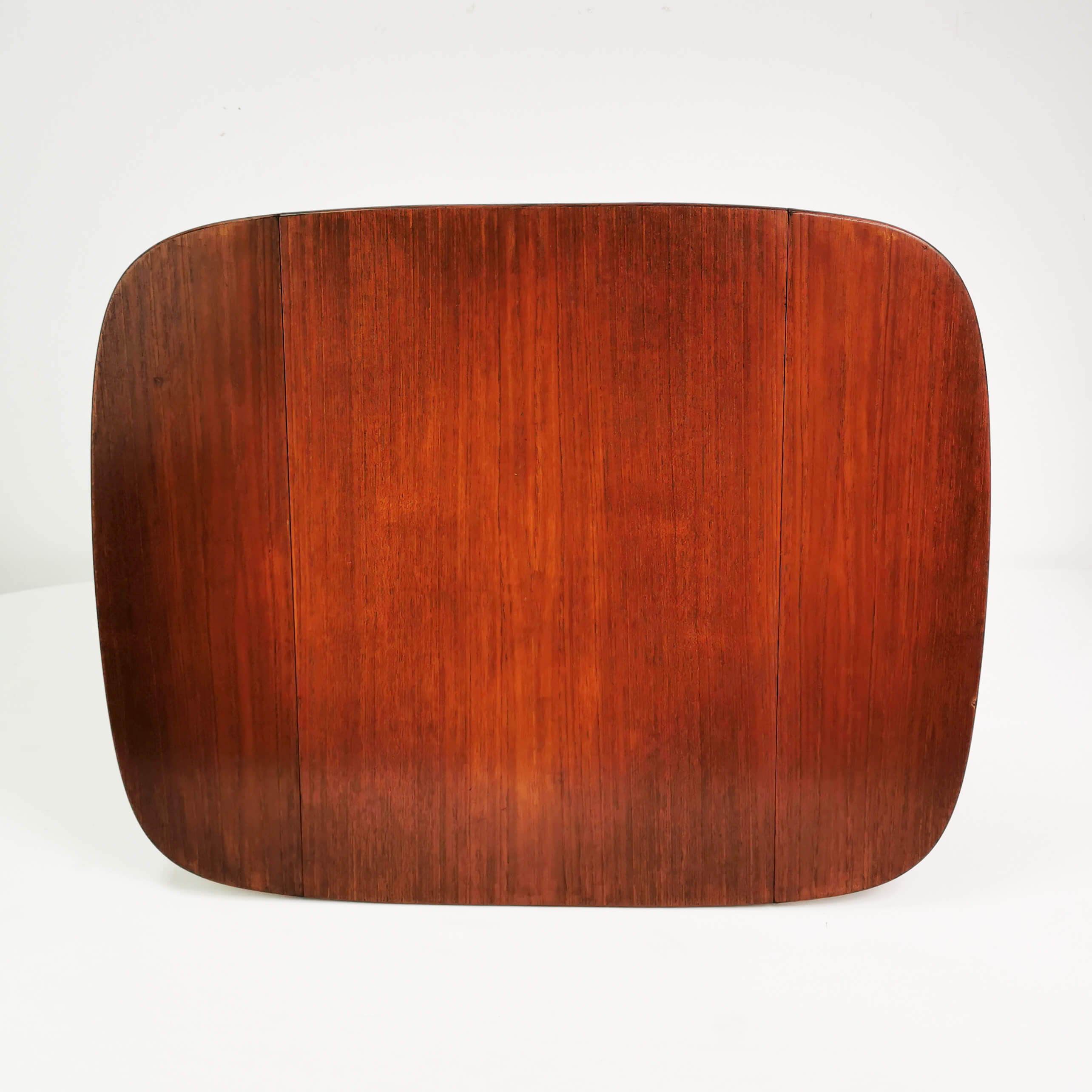 Teak & rosewood extendable table, Denmark, 1960s