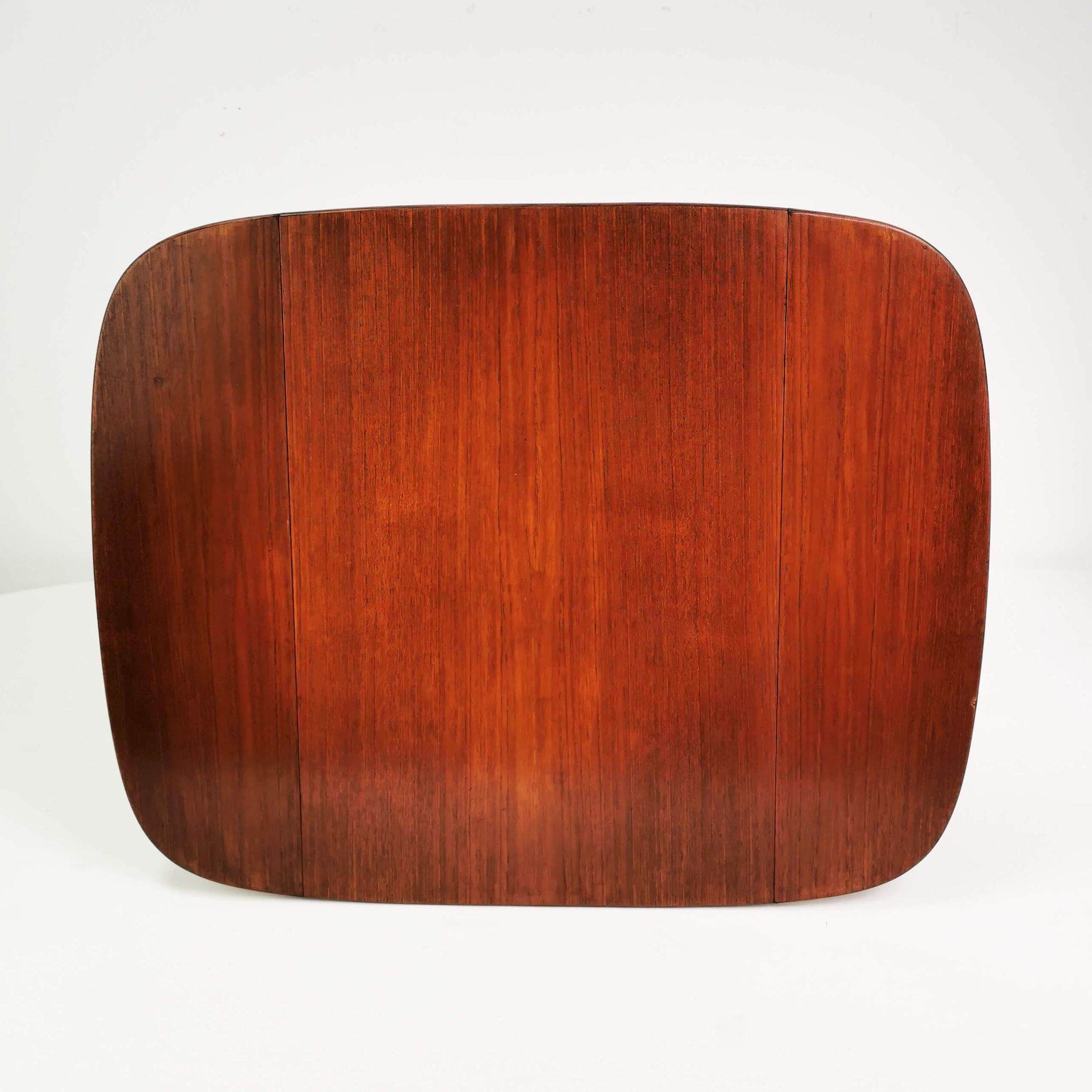 Teak & rosewood extendable table, Denmark, 1960s