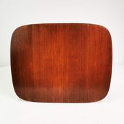 Teak & rosewood extendable table, Denmark, 1960s