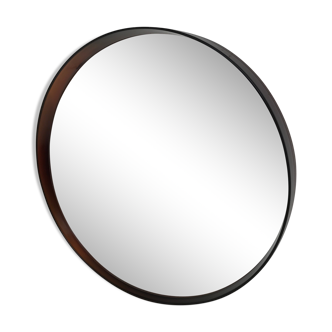 Miroir mural vintage rond 60-70