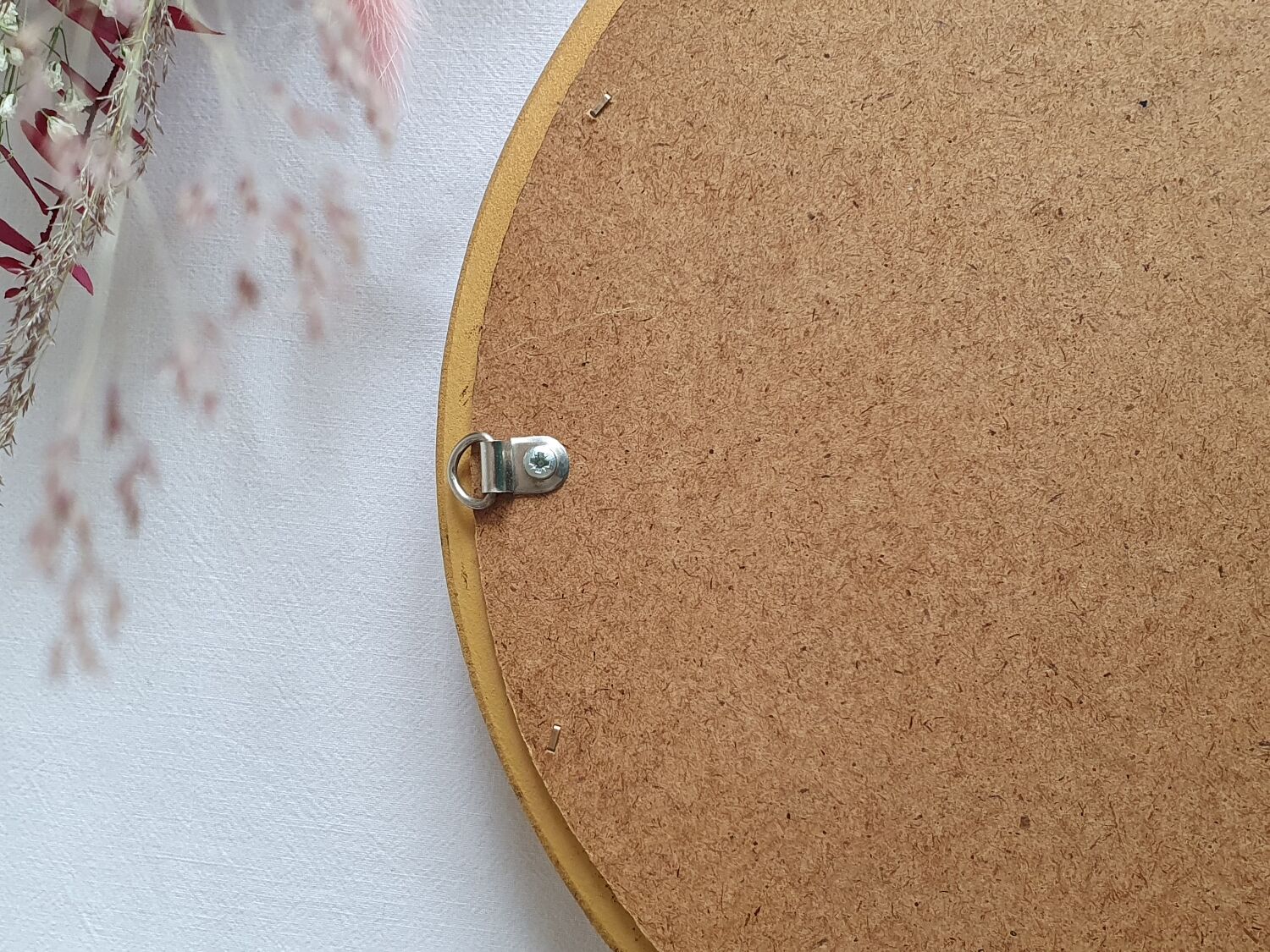 Vintage gold mirror
