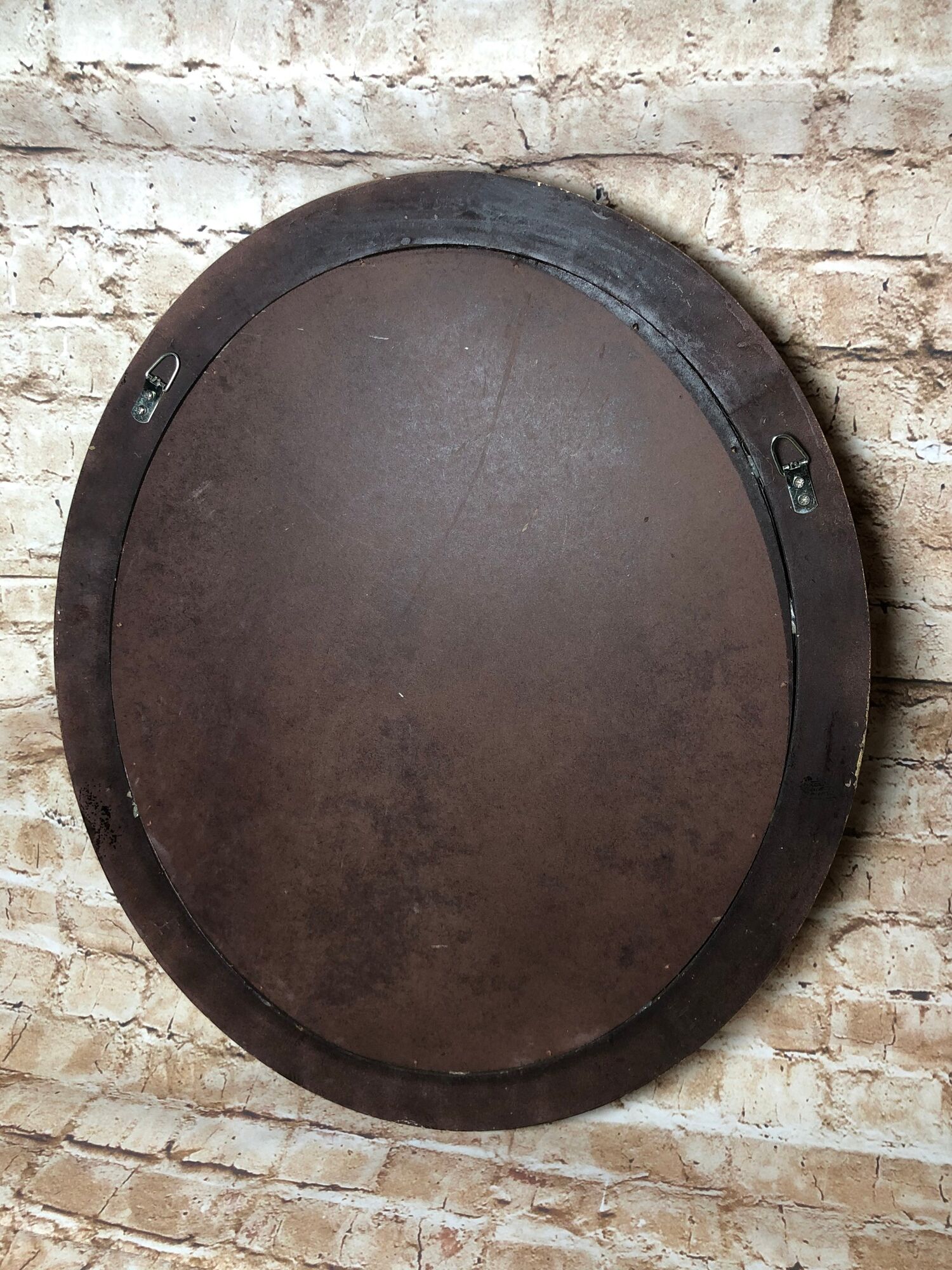 Louis XVI style oval mirror 80