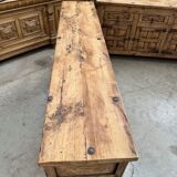 Pair of brutalist sideboards