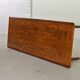 Topform Dutch Design Rosewood Coffee Table with Leather Magazine Holder 60s