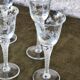 Verre à vin gravés