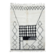 Tapis Bebère Noir et blanc - 275 x 193 cm