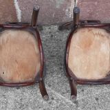 "Fischel" bistro chairs (pair)