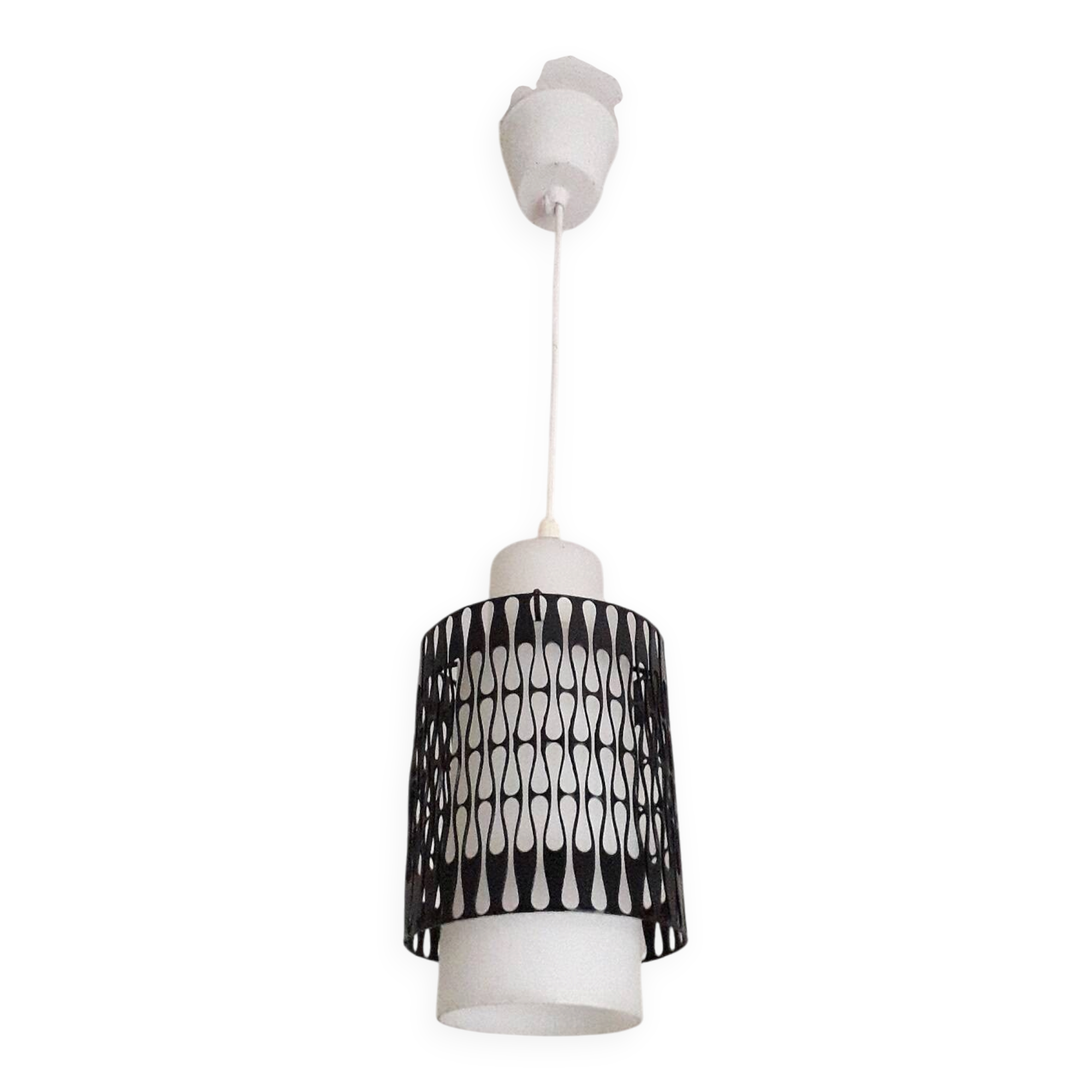 Suspension in opaline from the 1960s