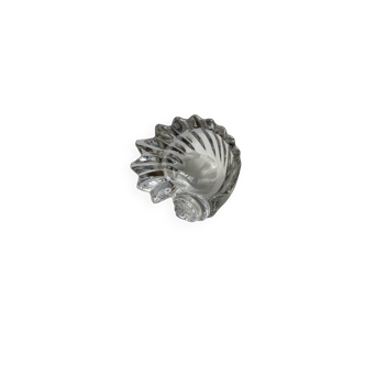Vide-poche cristal forme coquillage