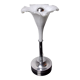 Lampe fleur de lys blanche, verre de murano, Italie, 1970