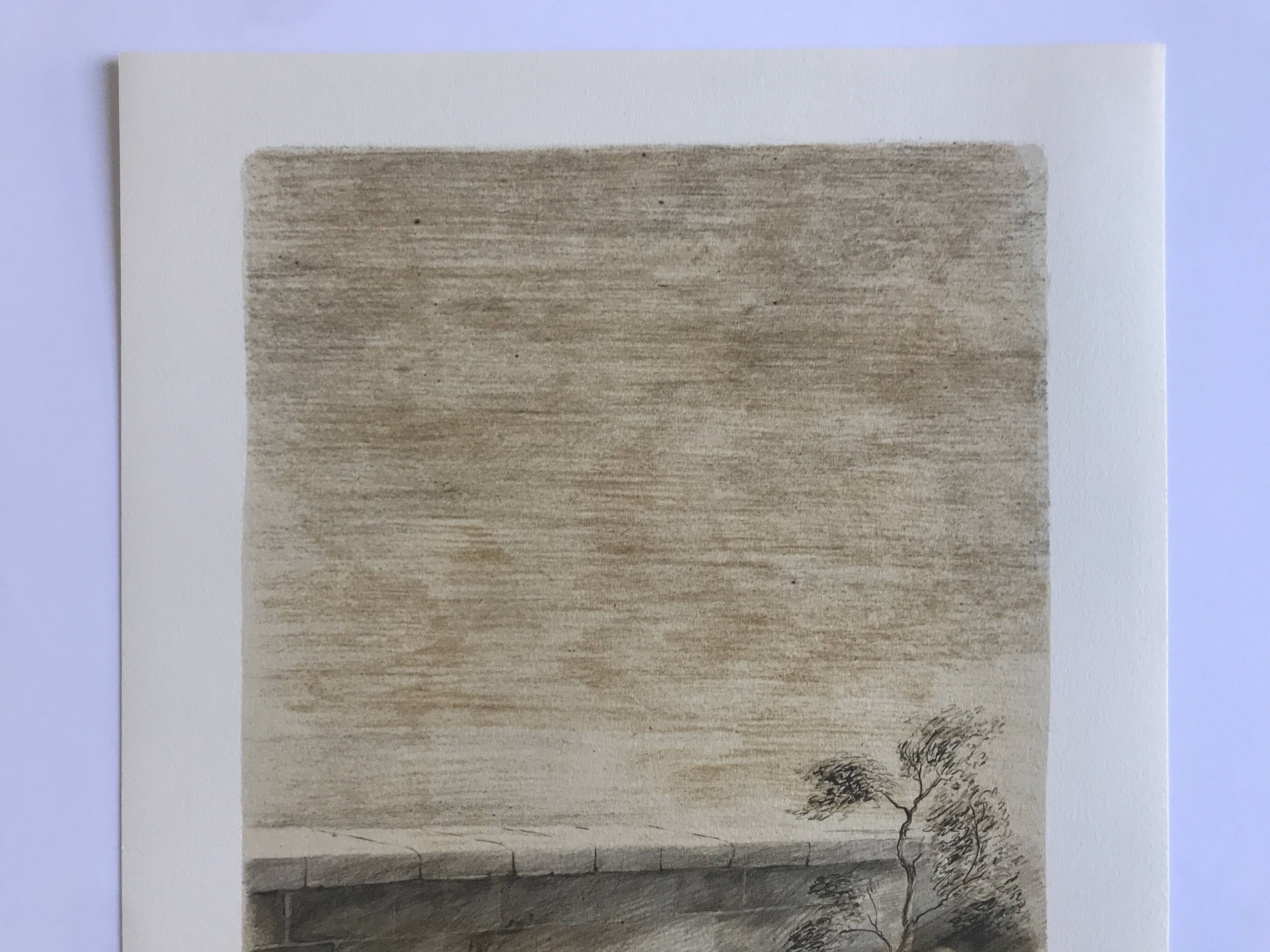 Pierre skira, a lock, 1978. original lithograph signed in pencil.