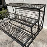 Vintage metal plant holder