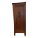 Art Deco Bonnetière Solid Oak & Griotte Marble – 1930s