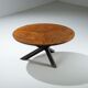 Gerard Geytenbeek tripod dining table in wenge, The Netherlands, 1960
