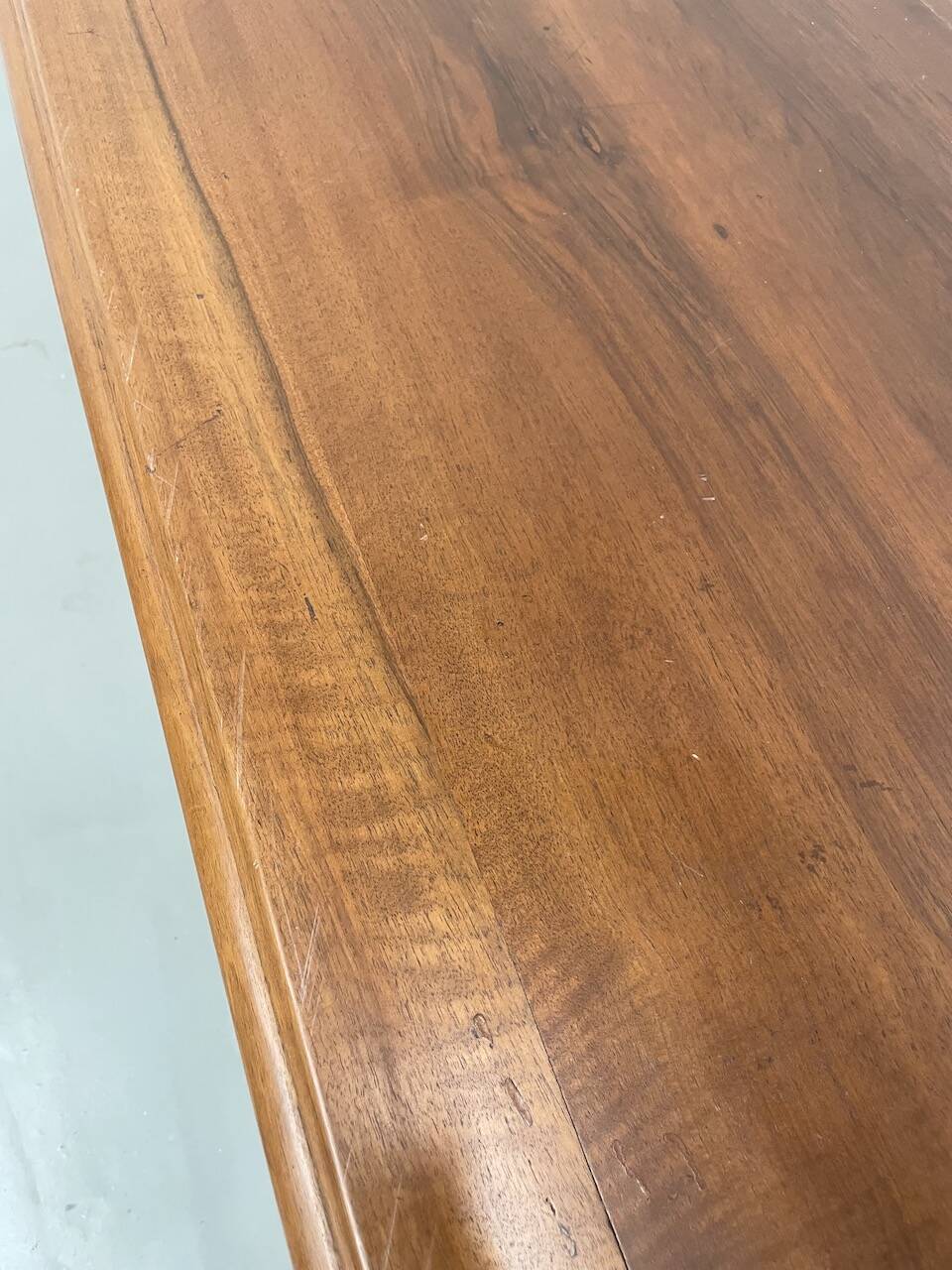 Comptoir ou bureau en noyer années 50