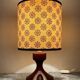 Vintage ceramic lamp from the 1970s.