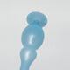Vase soliflore blue glass